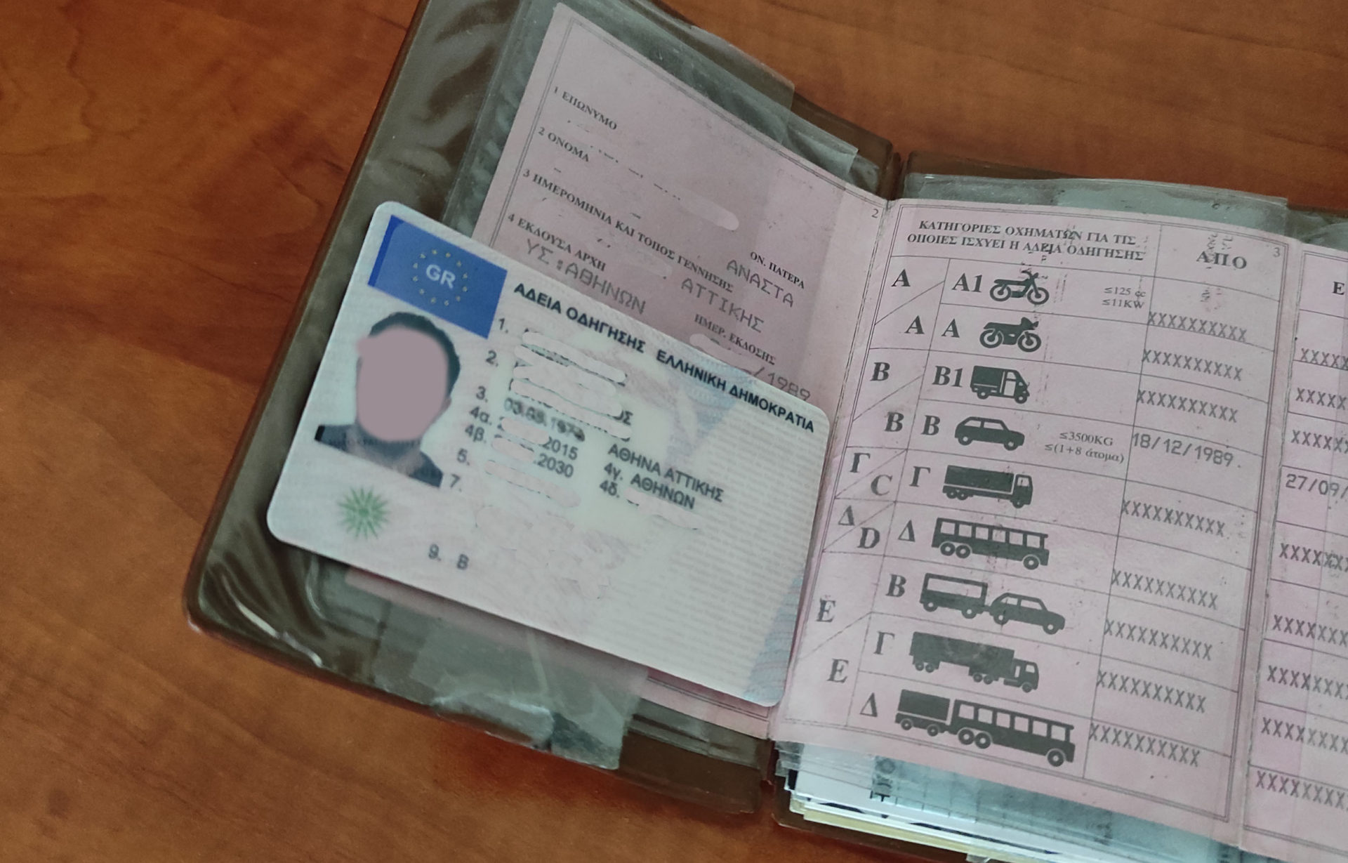αντικατάσταση άδειας οδήγησης Αττική