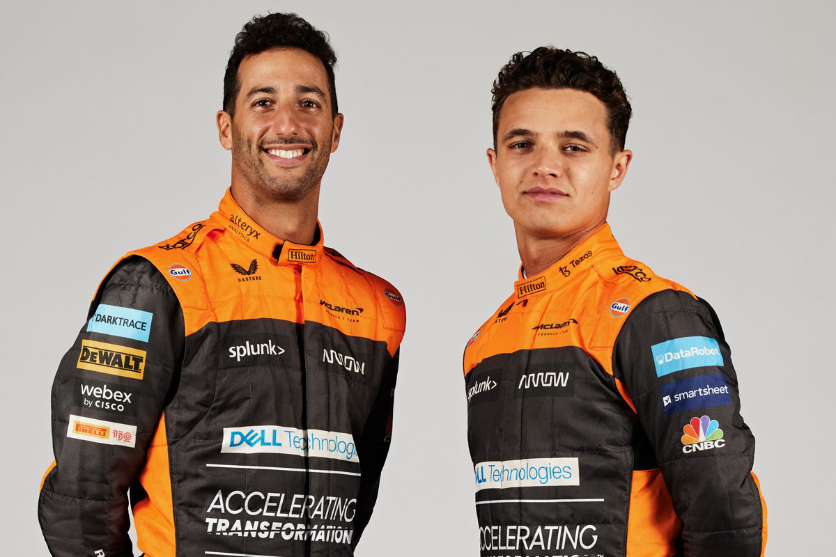 Daniel Ricciardo & Lando Norris