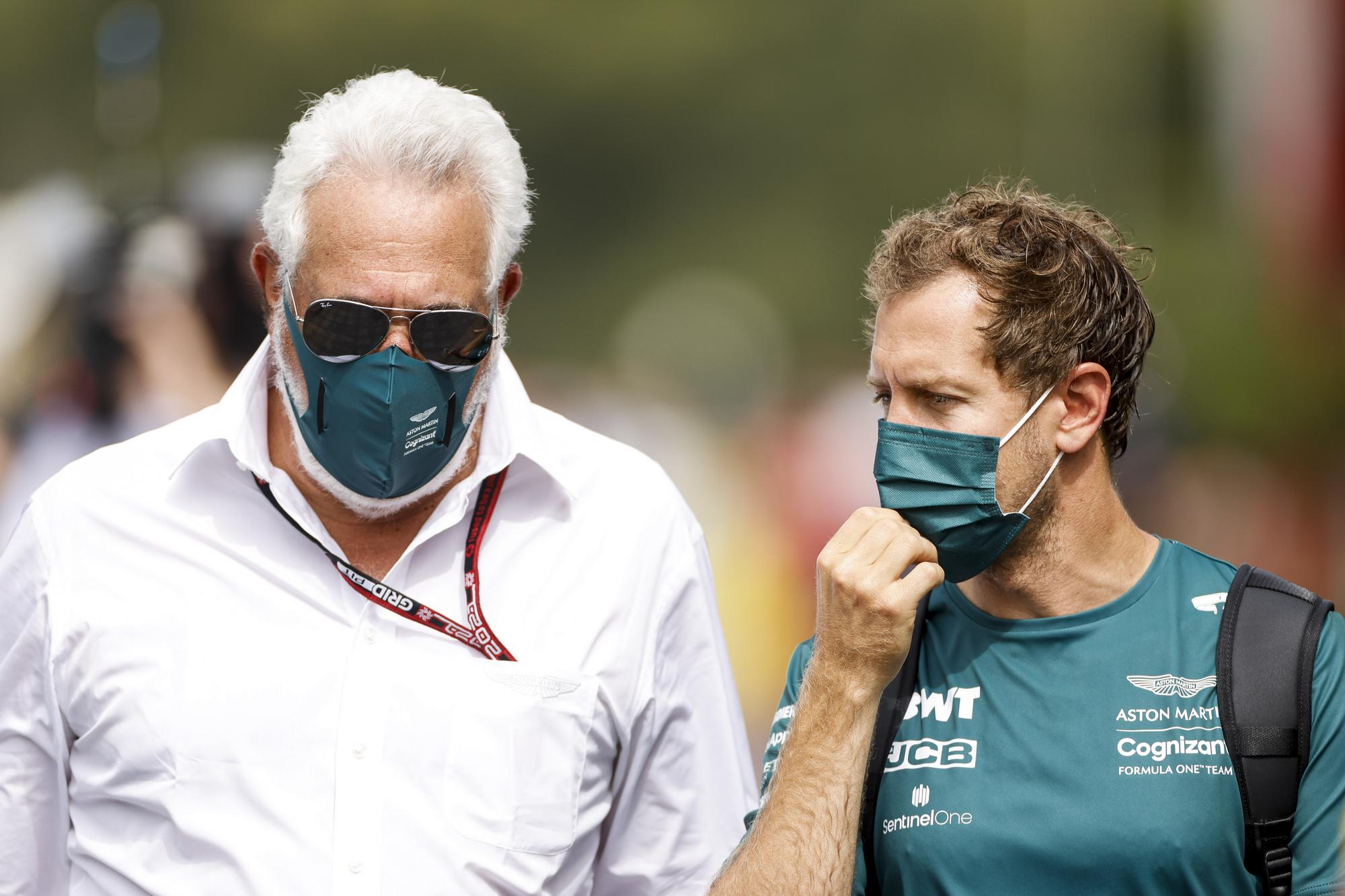 Lawrence Stroll, Sebastian Vettel