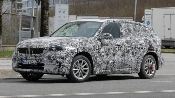 BMW iX1 spy pics-2