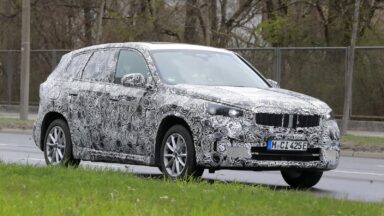 BMW iX1 spy pics-4