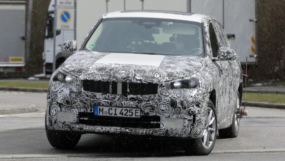 BMW iX1 spy pics