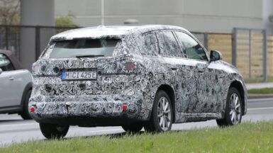 BMW iX1 spy pics-7