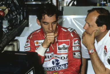 Ayrton Senna & Ron Dennis