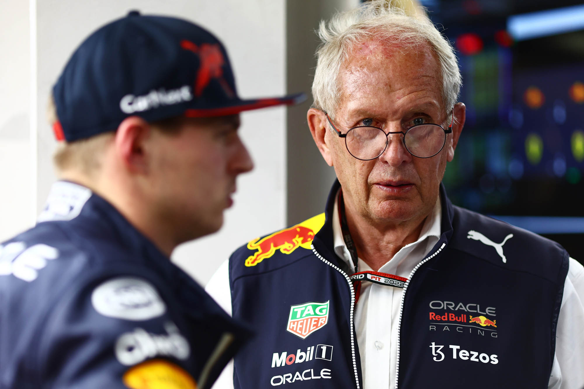 Max Verstappen & Helmut Marko
