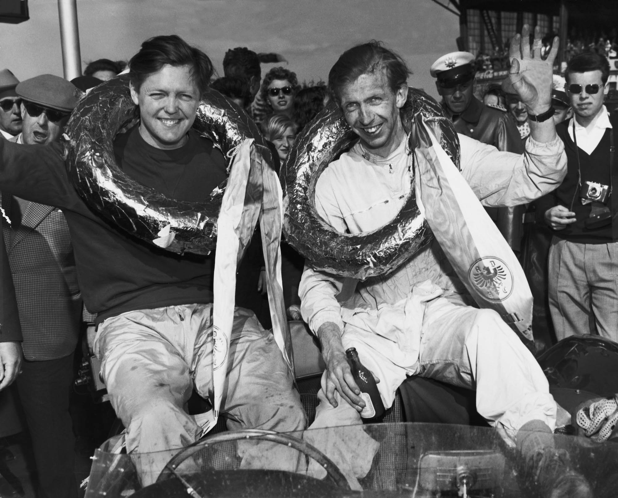 Noel Cunningham-Reid, Tony Brooks 1000 km Nurburgring 1957