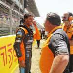 Zak Brown - Daniel Ricciardo - Tom Stallard
