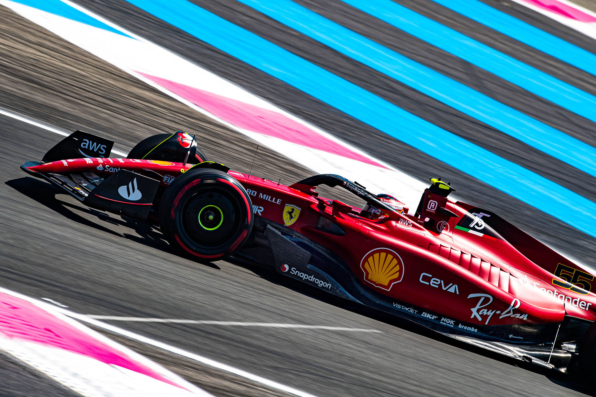 F1 - Carlos Sainz (Ferrari), FP2 GP Γαλλίας