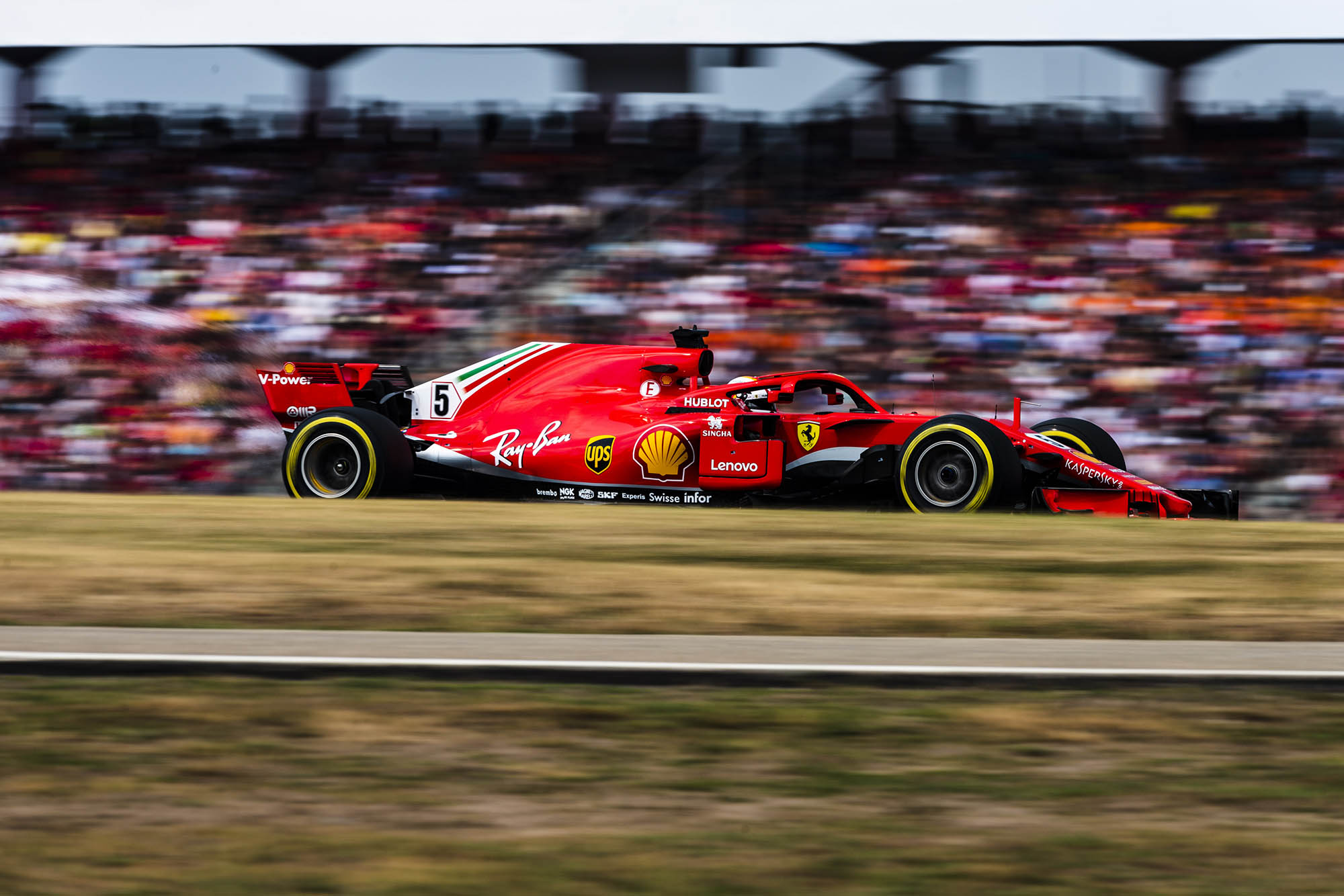 F1 - Sebastian Vettel (Ferrari), GP Γερμανίας 2018