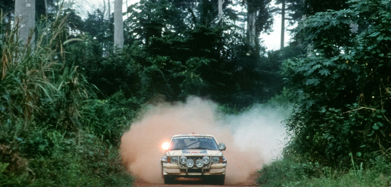 Rallye Weltmeisterschaft 1982: Die Rallye Elfenbeinküste bringt die Entscheidung und Opel die Fahrer-Weltmeisterschaft 1982. Für Walter Röhrl und Christian Geistdörfer auf Opel Ascona B 400 ist es der zweite Titel nach 1980 (auf Fiat)