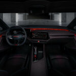 The Dodge Charger Daytona SRT Concept’s interior is modern, lightweight and athletic, providing a driver-centric cockpit with all essentials cohesively packaged.