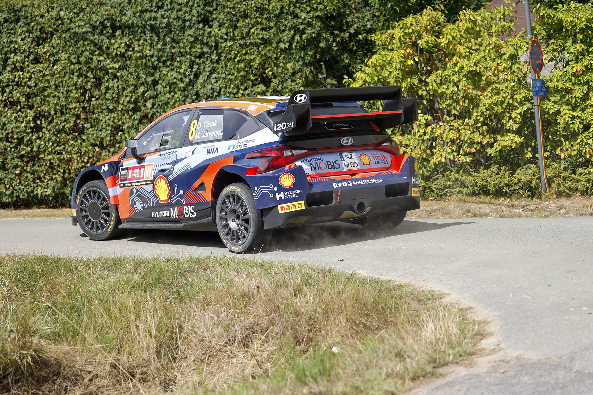 WRC - Ott Tanak (Hyundai) - Rally Belgium 2022 (2)