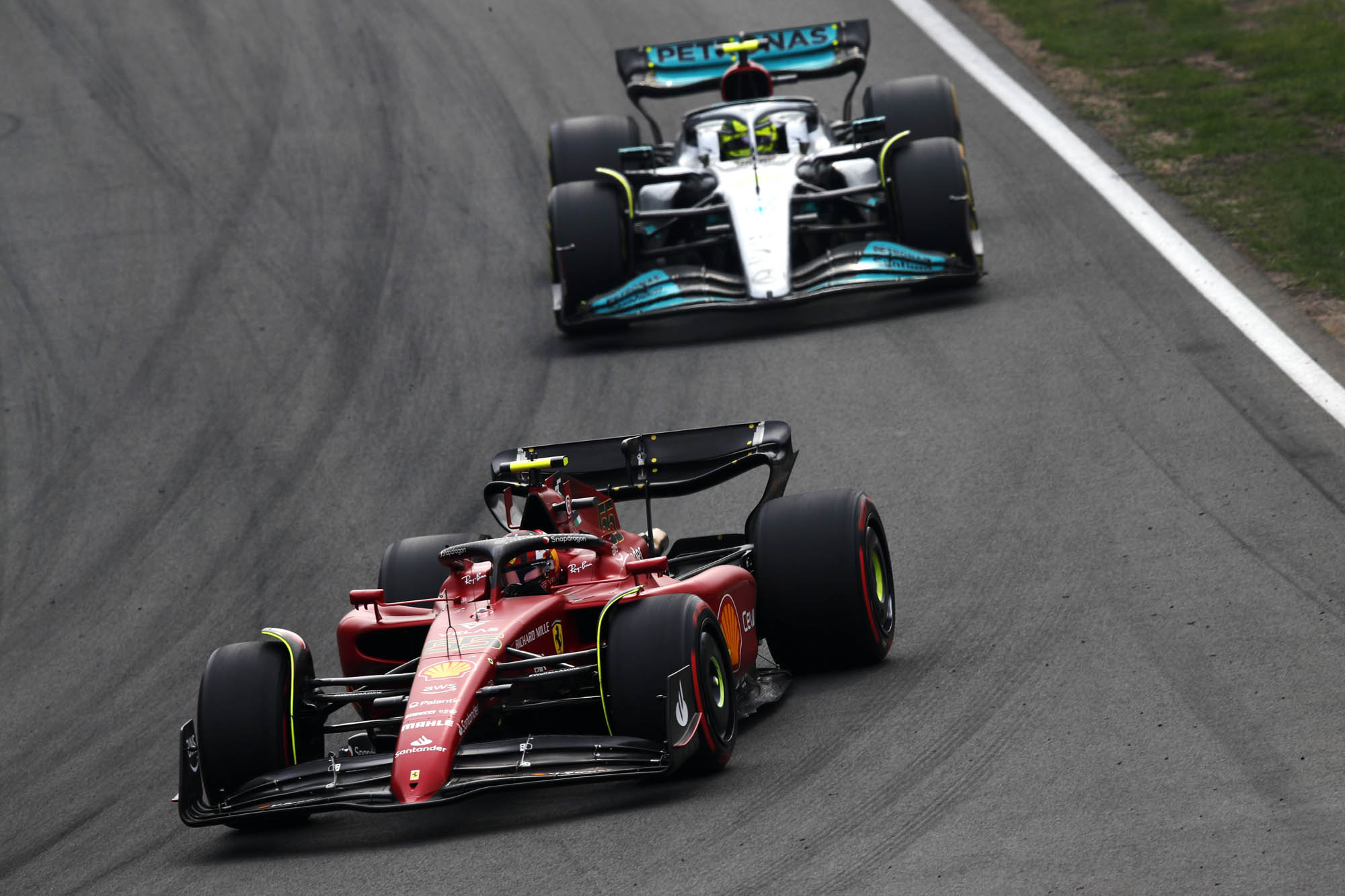 F1 - Carlos Sainz (Ferrari) & Lewis Hamilton (Mercedes), GP Ολλανδίας 2022 (2)