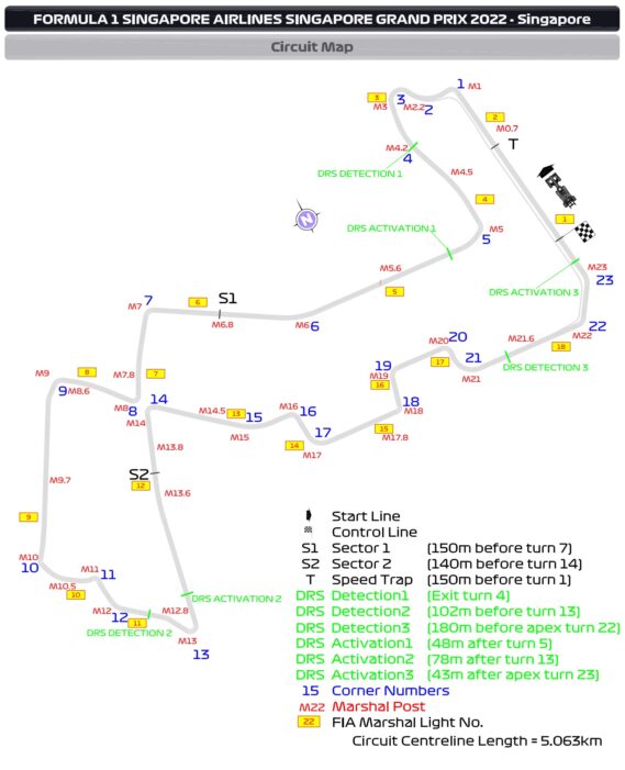 F1 - GP Σιγκαπούρης, Marina Bay