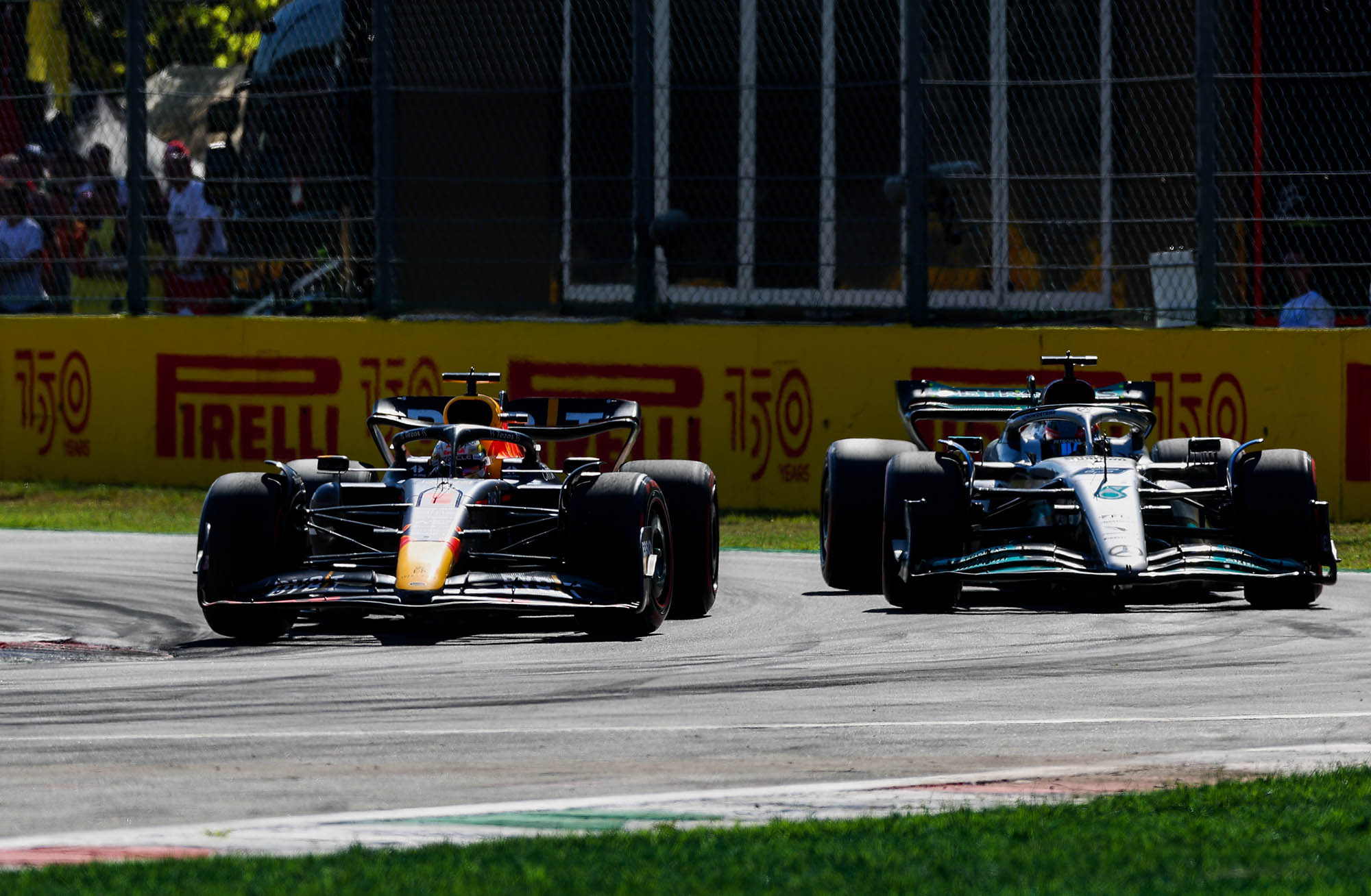 F1 - Max Verstappen (Red Bull) & George Russell (Mercedes), GP Ιταλίας 2022