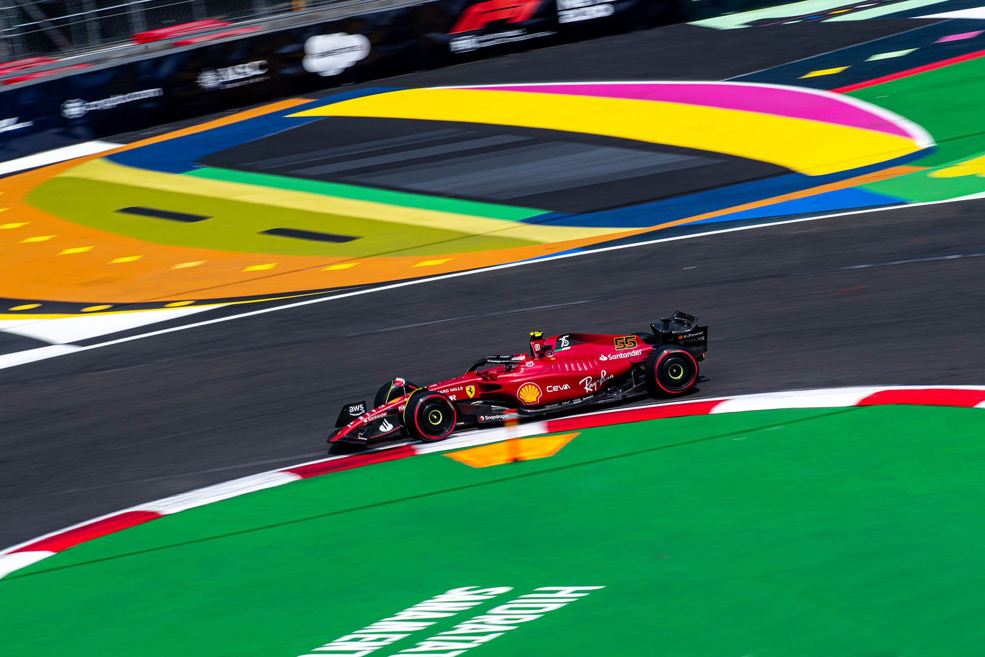 F1 - Carlos Sainz (Ferrari), GP Μεξικού 2022
