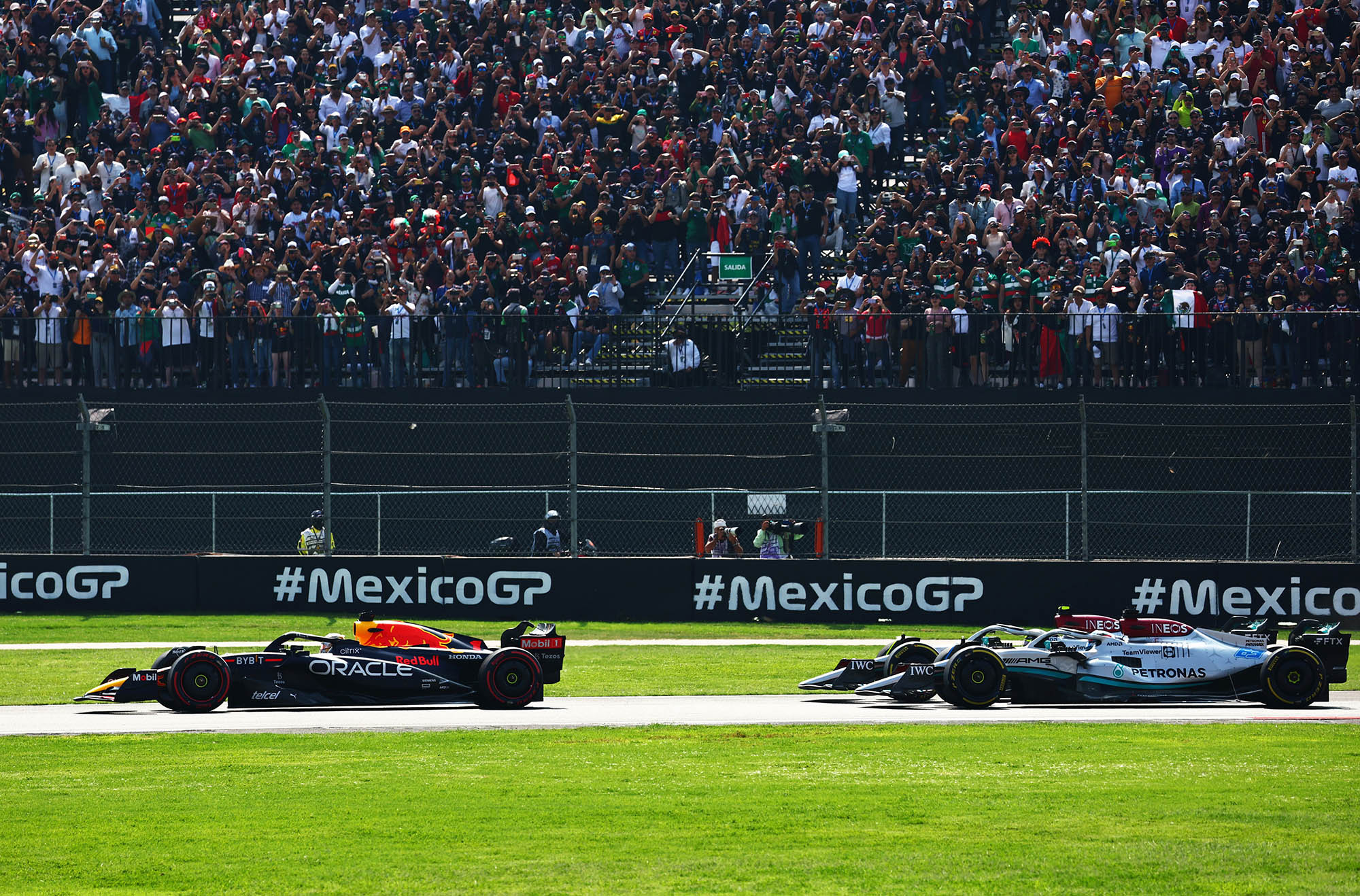 F1 - GP Μεξικού 2022, Εκκίνηση