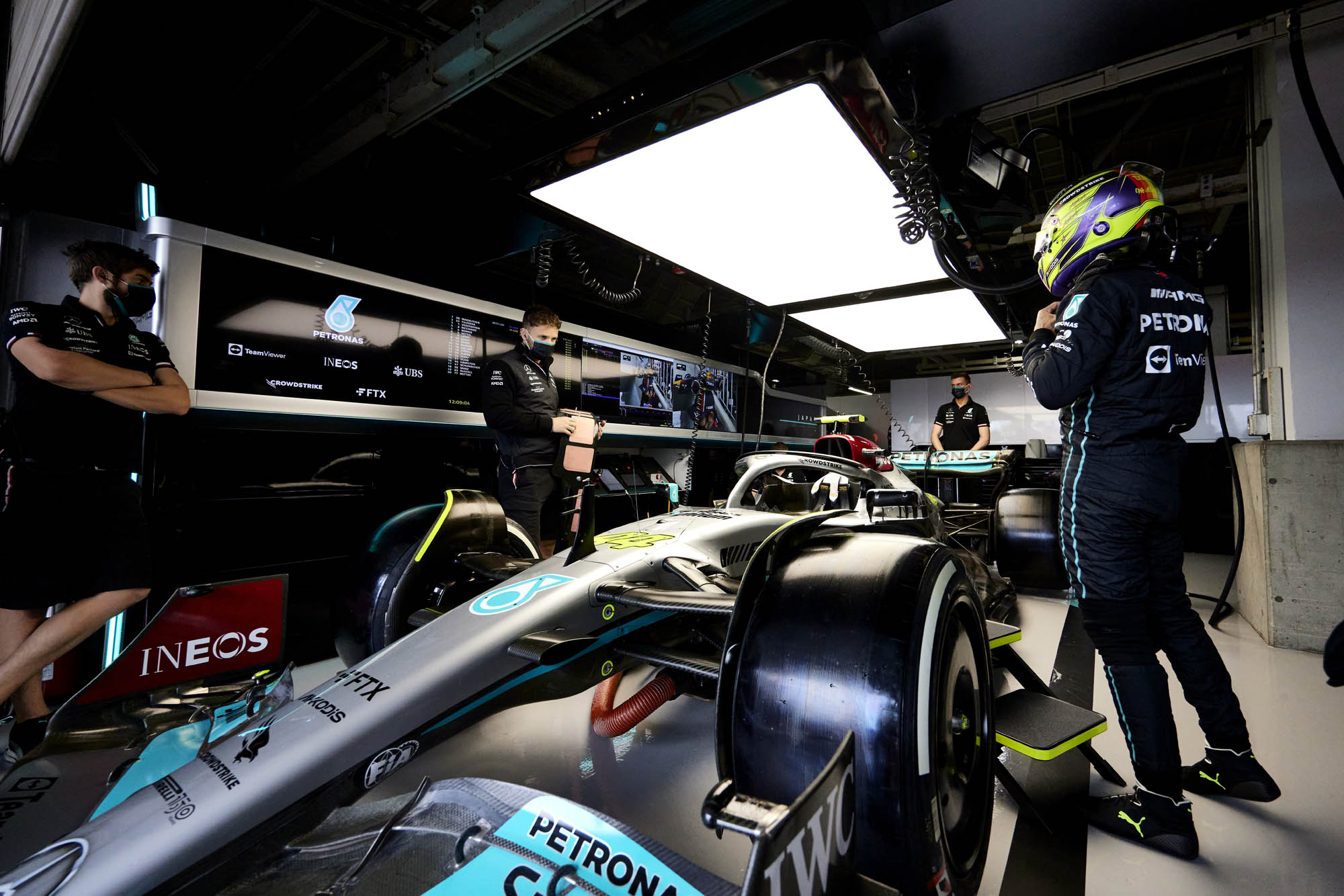 F1 - Lewis Hamilton (Mercedes), GP Ιαπωνίας 2022