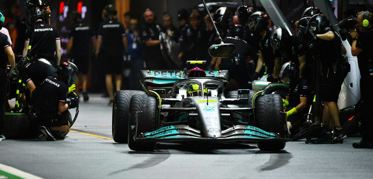 F1 - Lewis Hamilton (Mercedes), GP Σιγκαπούρης 2022