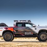 The NISMO Off Road Frontier V8 concept takes the midsize truck to a new level of performance with a V8 engine, wide-track suspension, wide-body kit, new NISMO Off Road accessories and prototype NISMO Off Road parts.