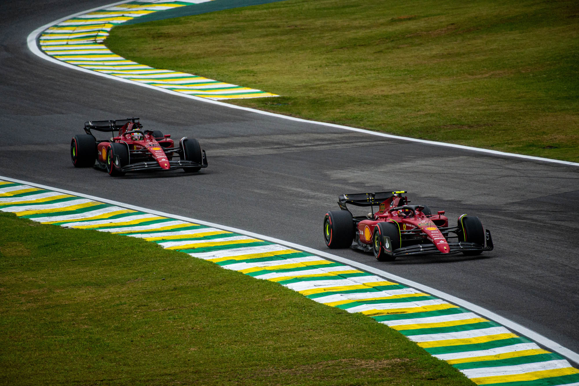 F1 - Carlos Sainz & Charles Leclerc (Ferrari), GP Σάο Πάολο 2022