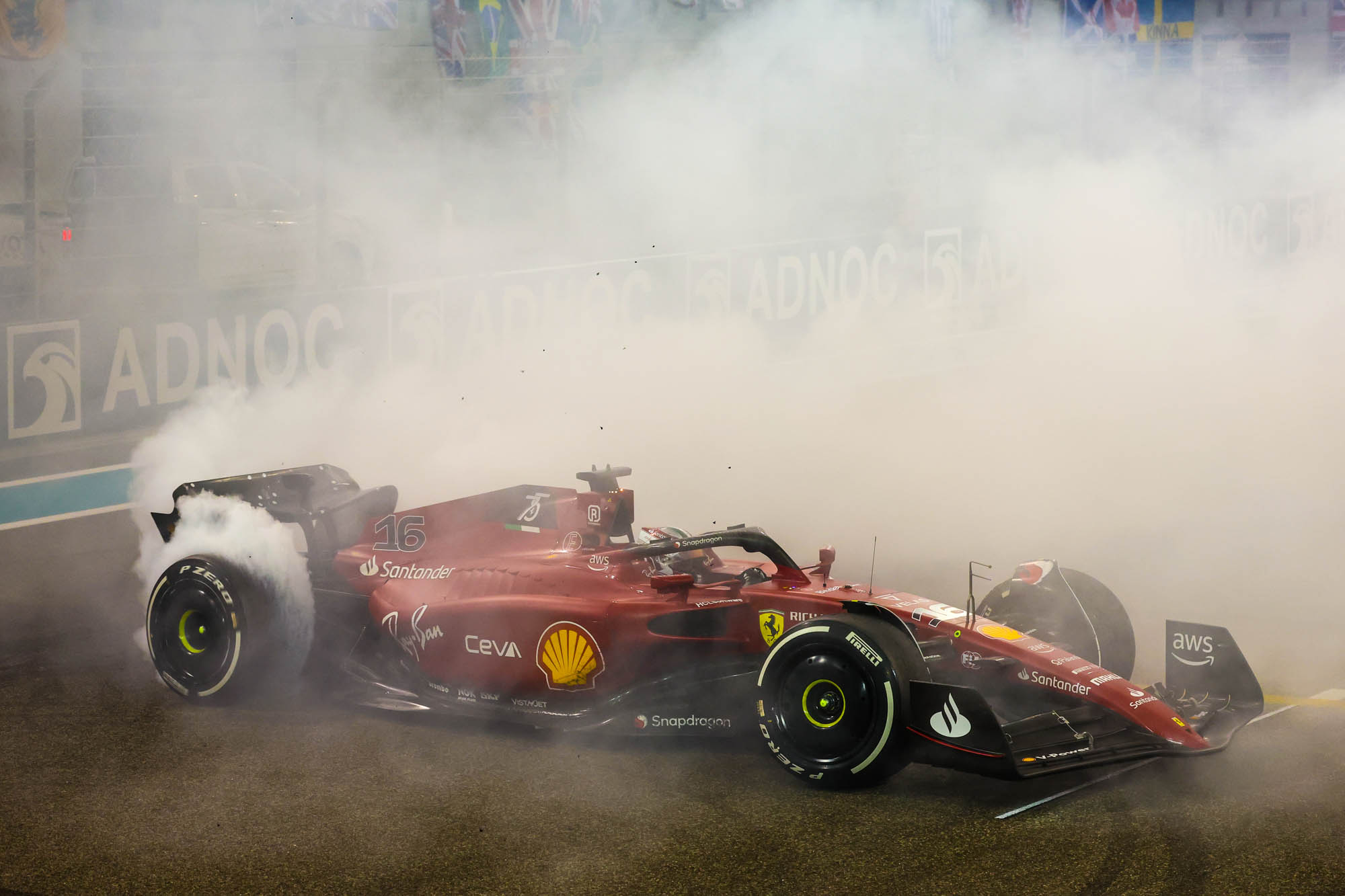 F1 - Charles Leclerc (Ferrari), GP Άμπου Ντάμπι 2022