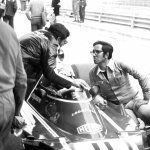 F1 - Clay Regazzoni & Mauro Forghieri (Ferrari), 1974