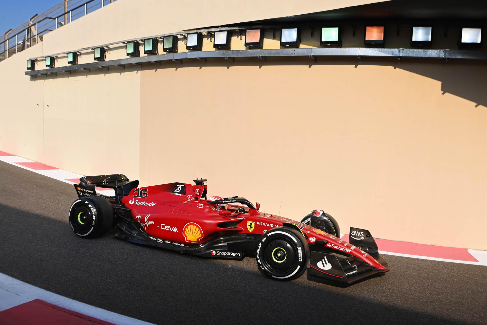 F1 - Charles Leclerc (Ferrari), Yas Marina Test 2022