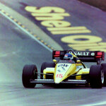 F1 - Patrick Tambay (Renault), GP Μ. Βρετανίας 1984