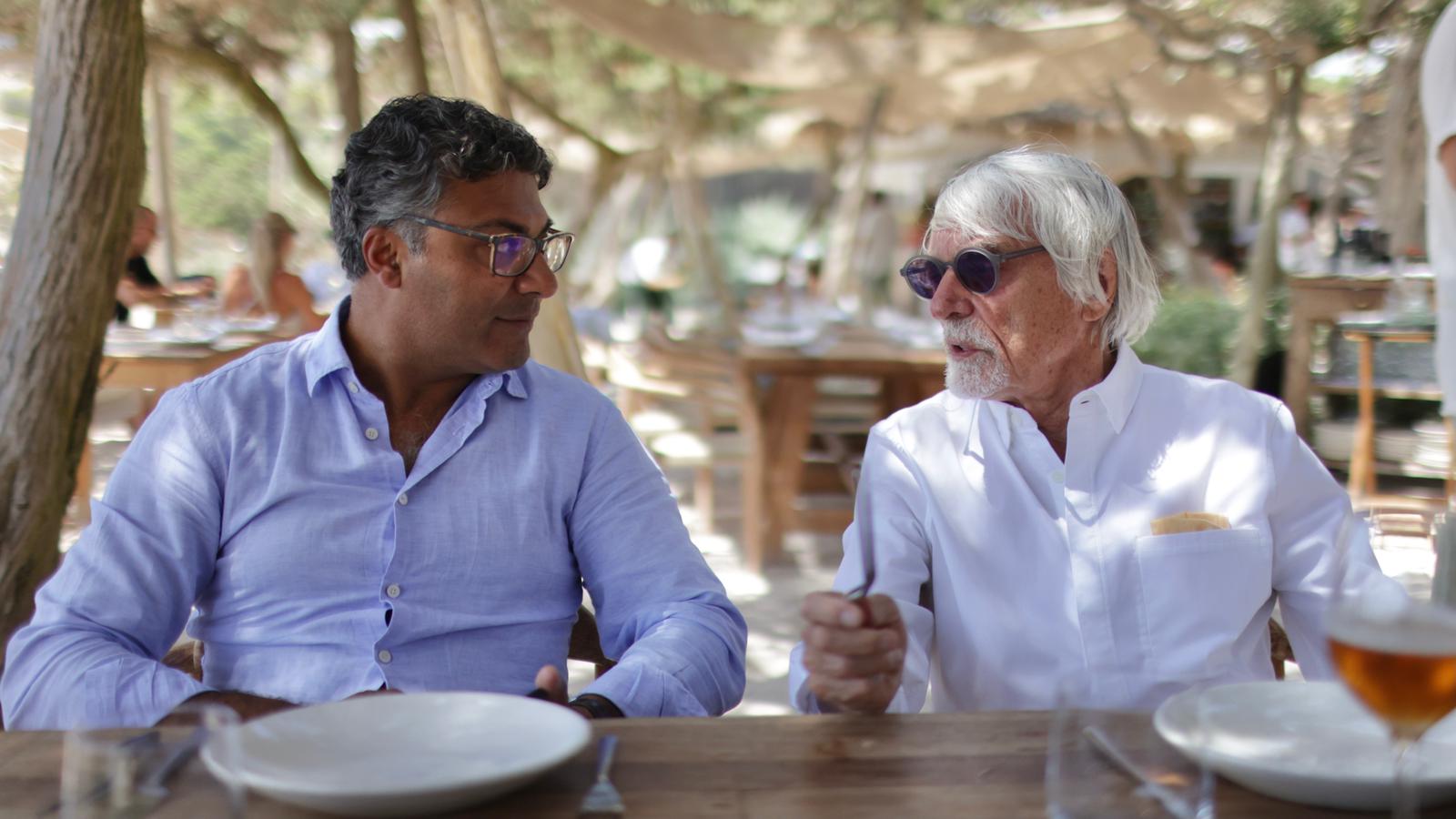 Manish Pandey & Bernie Ecclestone