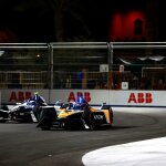 Formula E - Rene Rast (McLaren) & Sam Bird (Jaguar), Diriyah 2023