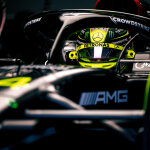 F1 - Lewis Hamilton, Mercedes W14 shakedown, Silverstone 2023