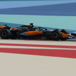 F1 - Lando Norris, McLaren MCL60 shakedown (Sakhir)