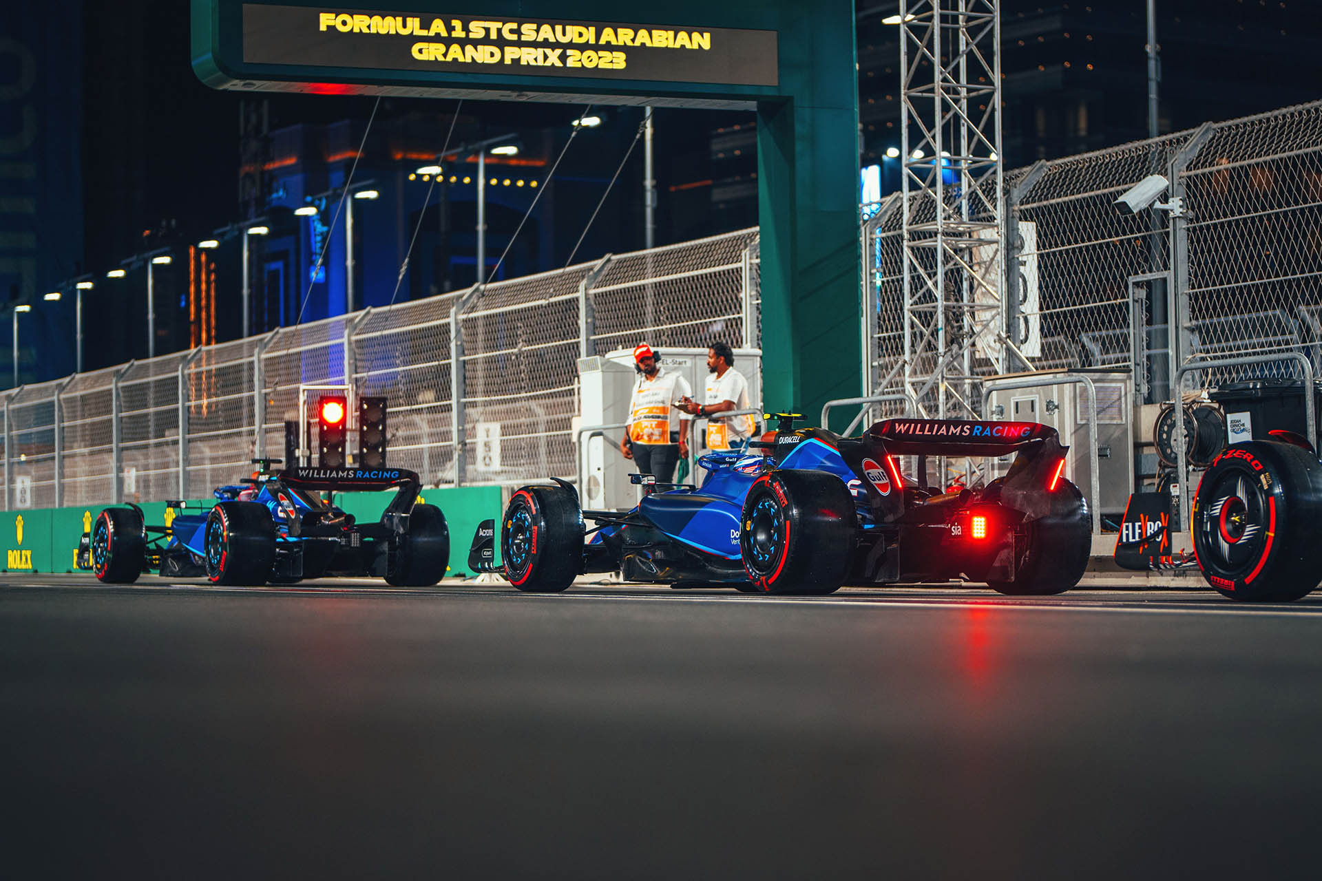 F1 - Alex Albon & Logan Sargeant (Williams), GP Σαουδικής Αραβίας 2023