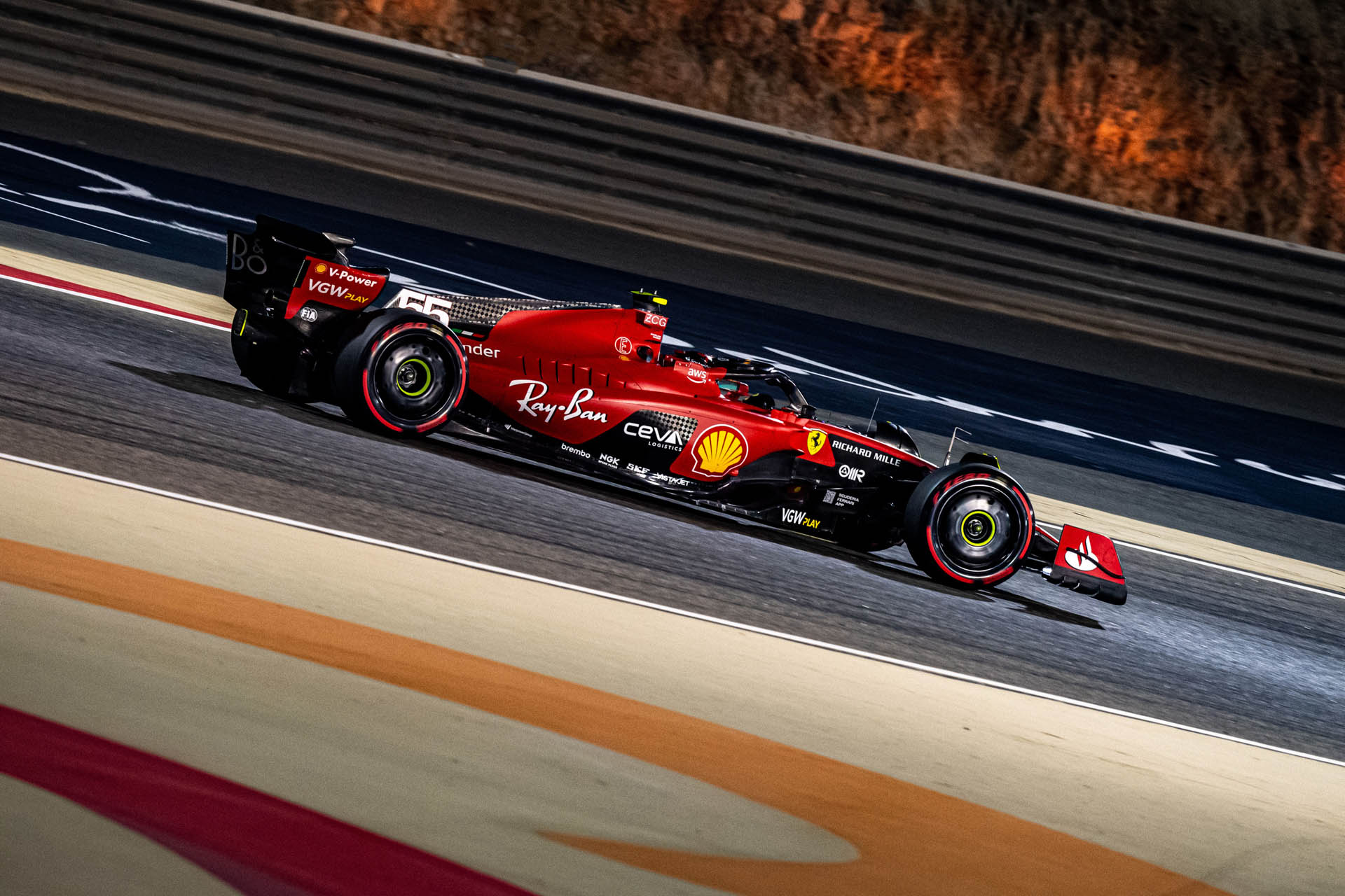 F1 - Carlos Sainz (Ferrar), GP Μπαχρέιν 2023