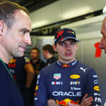F1 - Oliver Mintzlaff, Max Versatppen & Helmut Marko (Red Bull)