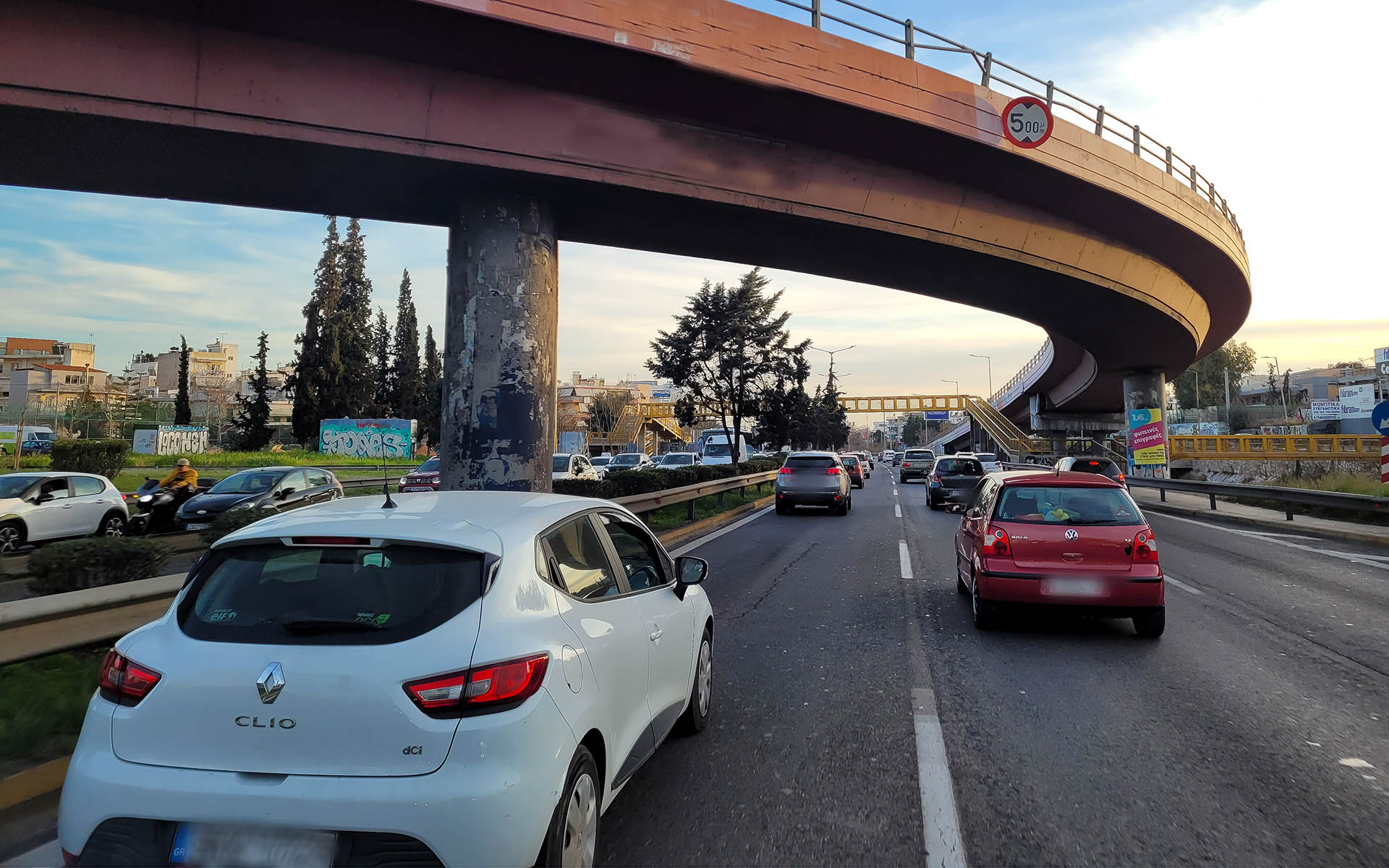 κυκλοφοριακές ρυθμίσεις πρόστιμα δακτύλιος τέλη