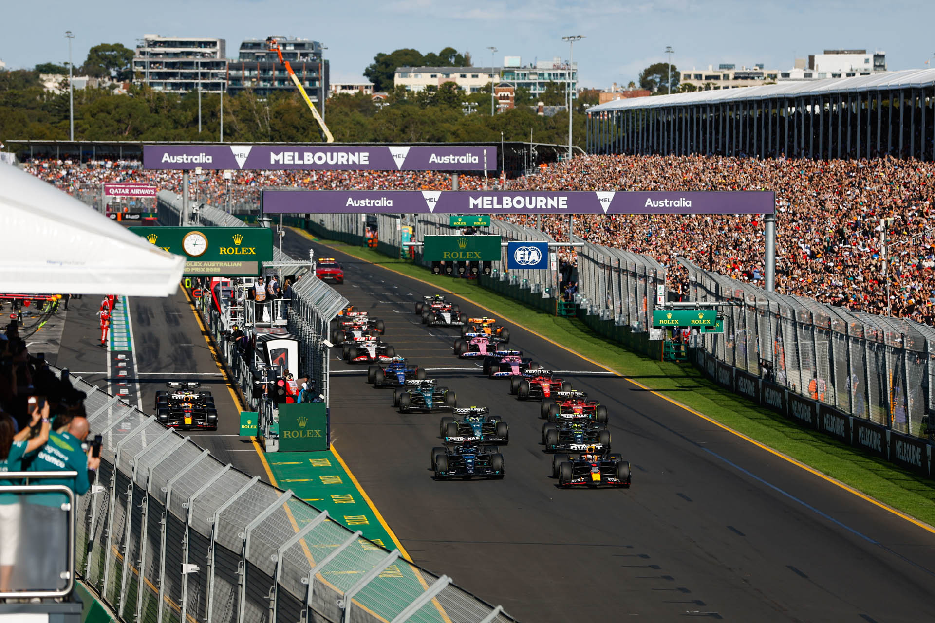 F1 - GP Αυστραλίας 2023, Εκκίνηση