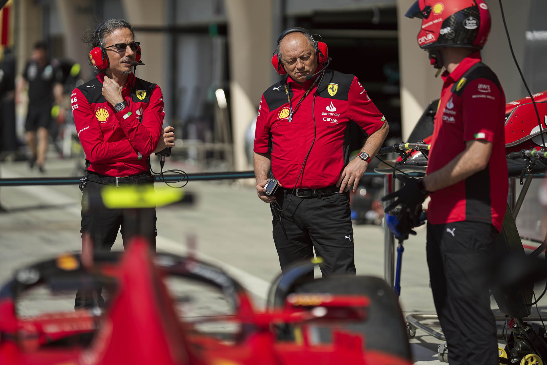 F1 - Laurent Mekies & Frederic Vasseur (Ferrari)