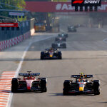 F1 - Sergio Perez (Red Bull) & Charles Leclerc (Ferrari), GP Αζερμπαϊτζάν 2023 Σπριντ
