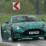 Aston Martin Vantage spy shot