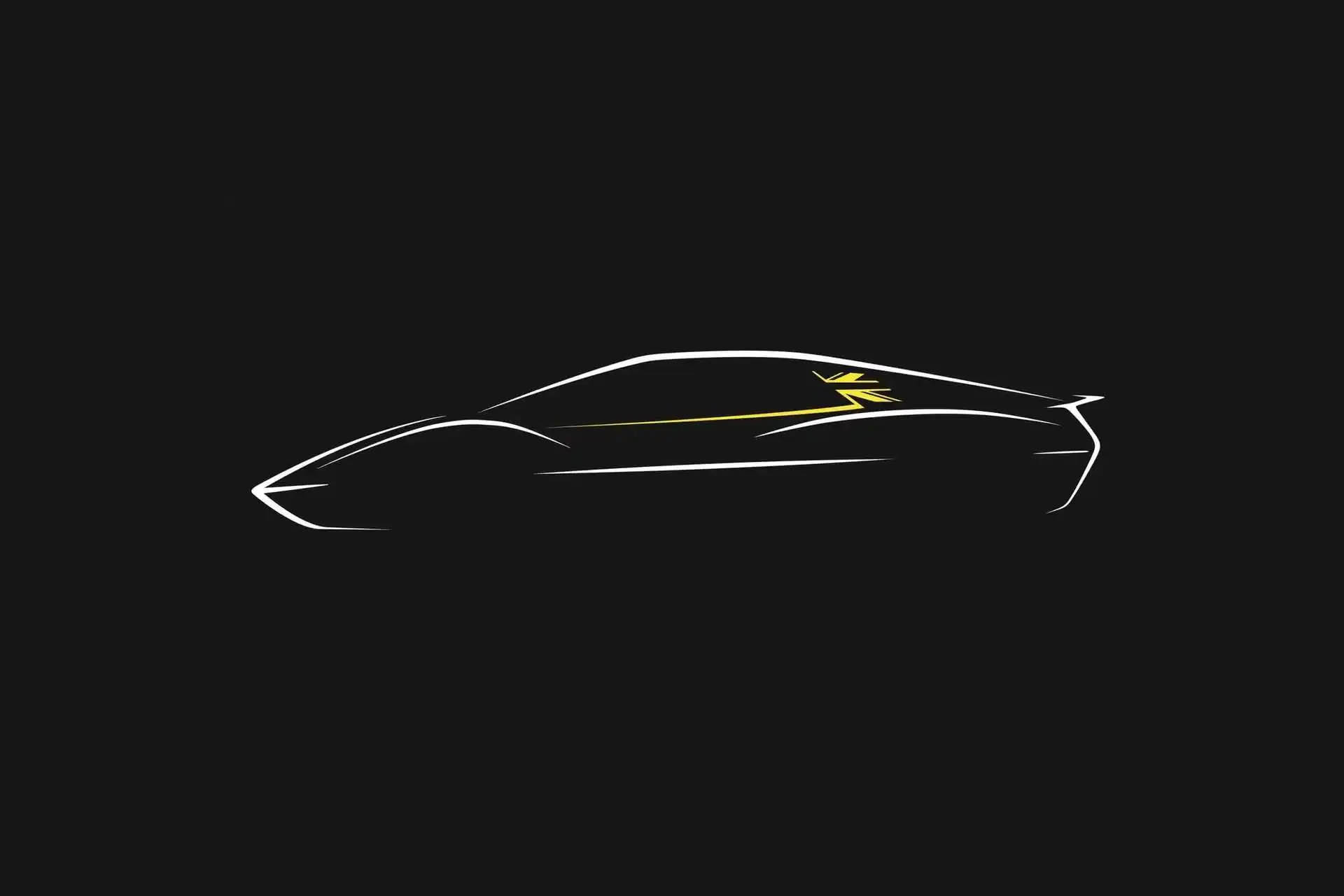 Lotus teaser ηλεκτρικού σπορ αυτοκινήτου