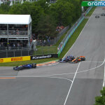 F1 - Alex Albon (Williams), Esteban Ocon (Alpine) & Lando Norris (McLaren), GP Καναδά 2023