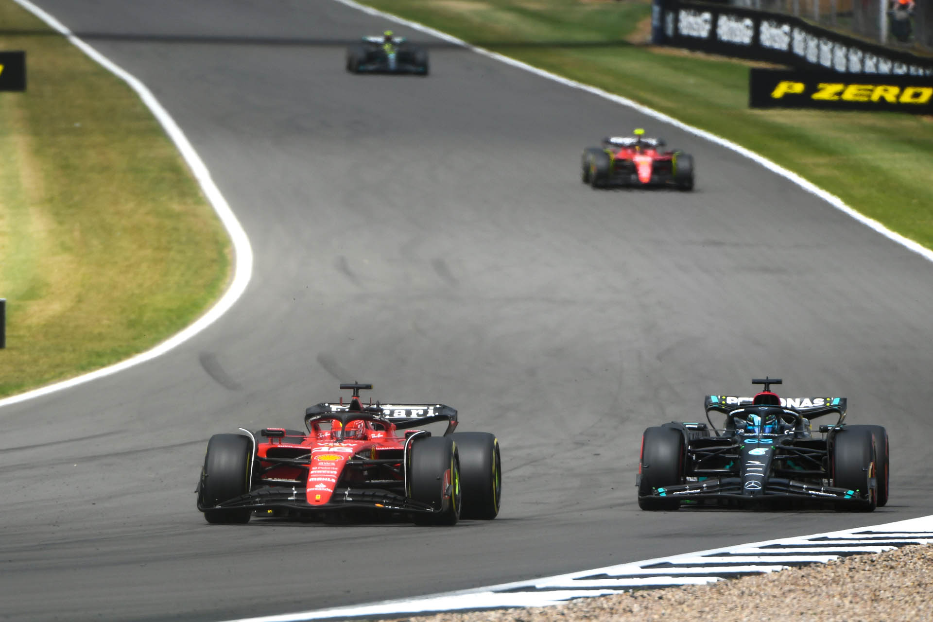 F1 - Charles Leclerc (Ferrari) & George Russell (Mercedes), GP Μ. Βρετανίας 2023