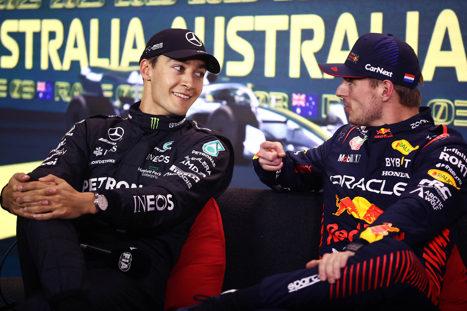F1 - George Russell & Max Verstappen, GP Αυστραλίας 2023
