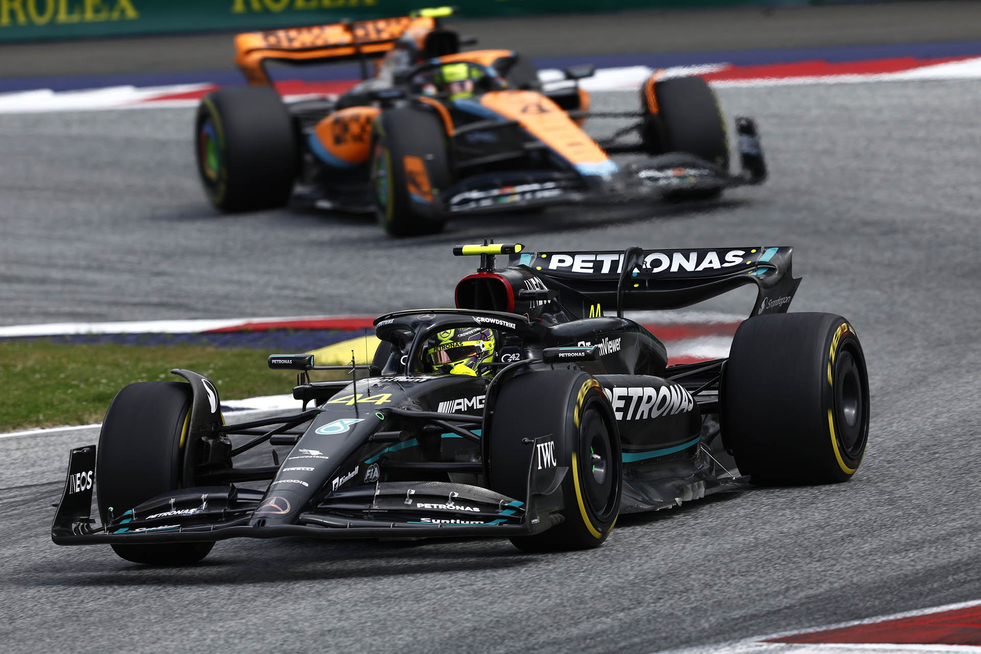 F1 - Lewis Hamilton (Mercedes) & Lando Norris (McLaren), GP Αυστρίας 2023