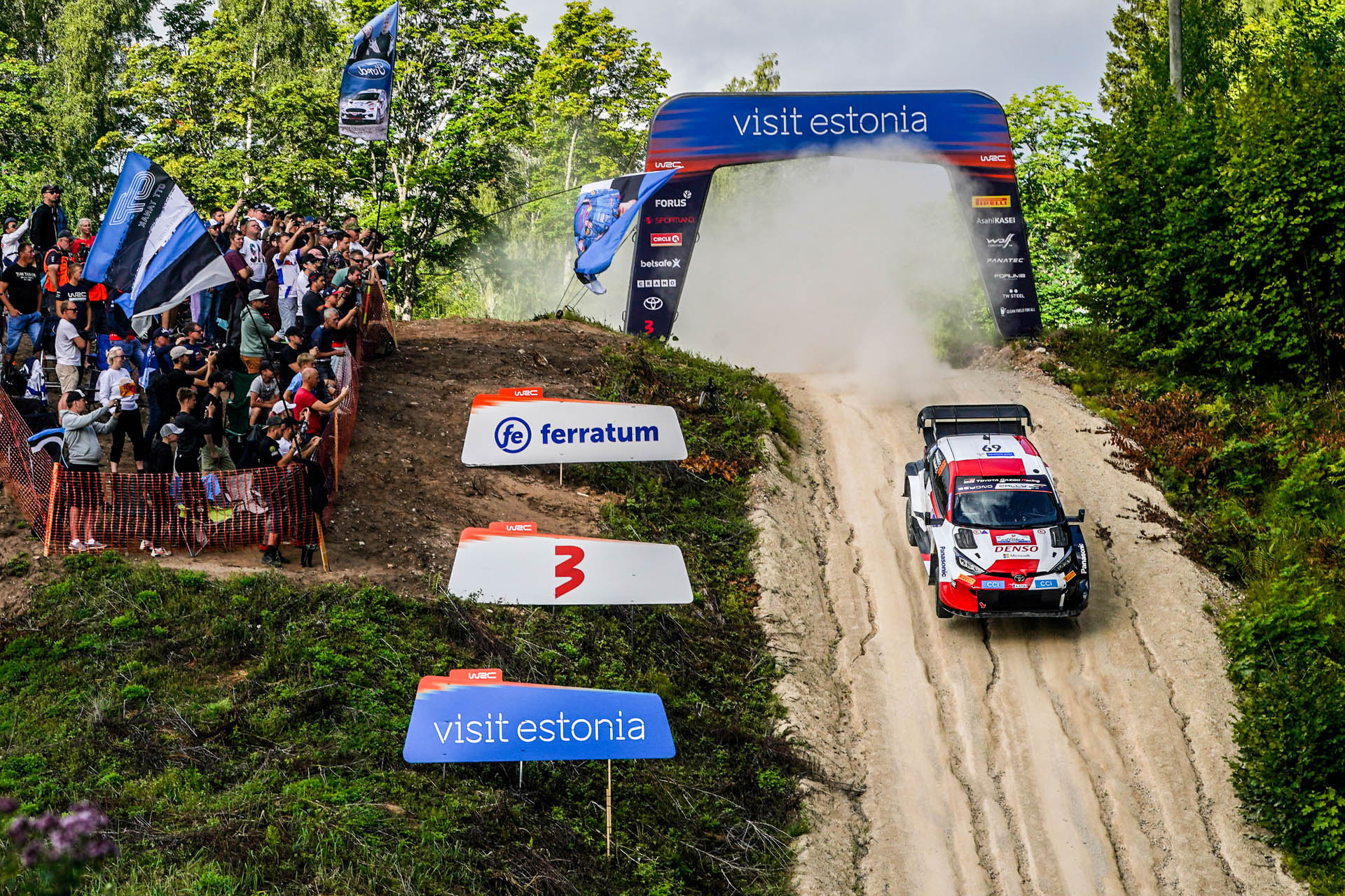 WRC - Kalle Rovanpera (Toyota GR Yaris Rally1), Ράλλυ Εσθονίας 2023
