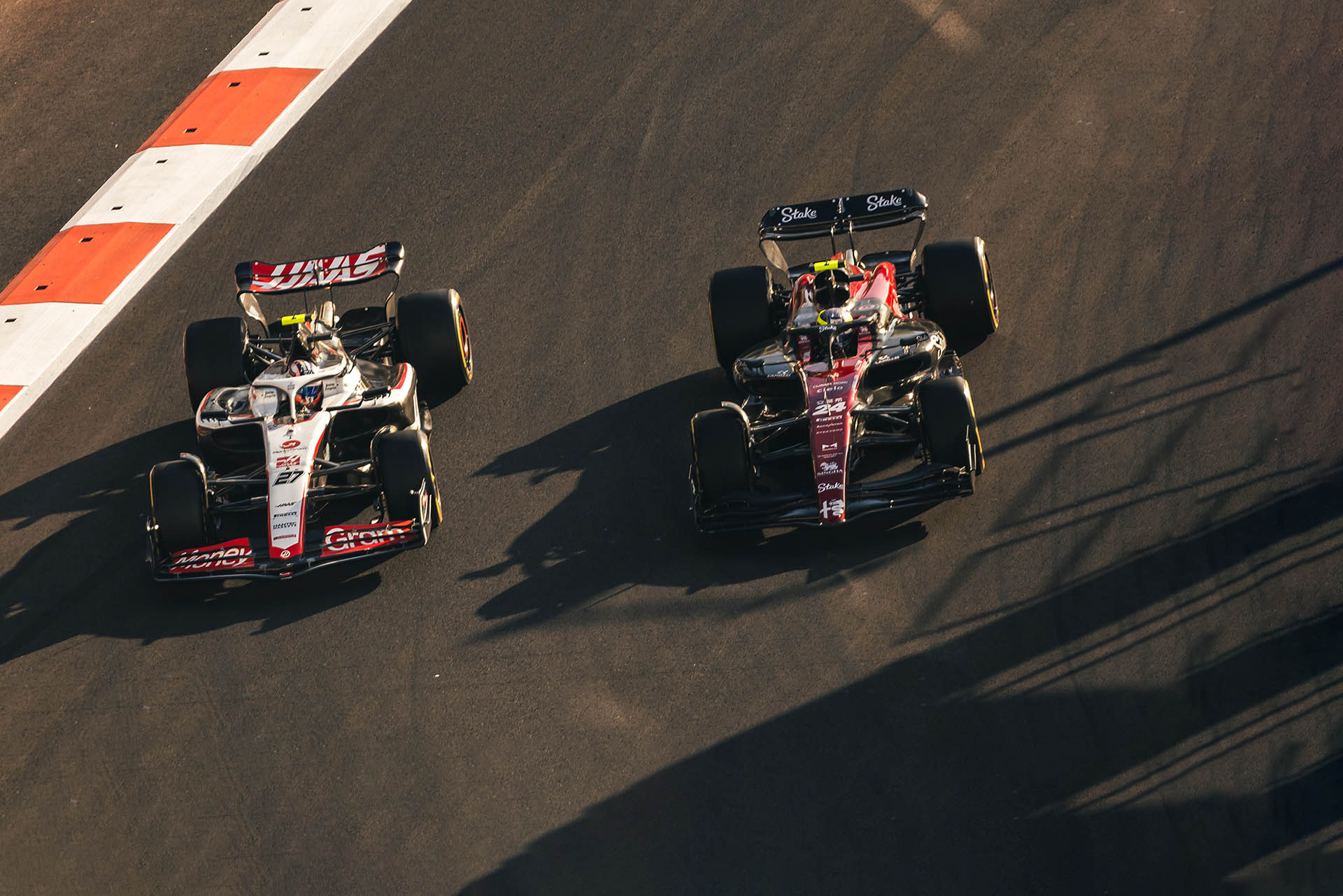 F1 - Nico Hulkenberg (Haas) & Guanyu Zhou (Alfa Romeo), GP Αζερμπαϊτζάν 2023