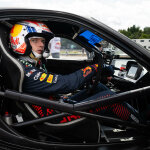 Max Verstappen drifting 2023