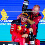 F1 - Carlos Sainz & Frederic Vasseur (Ferrari), GP Σιγκαπούρης 2023